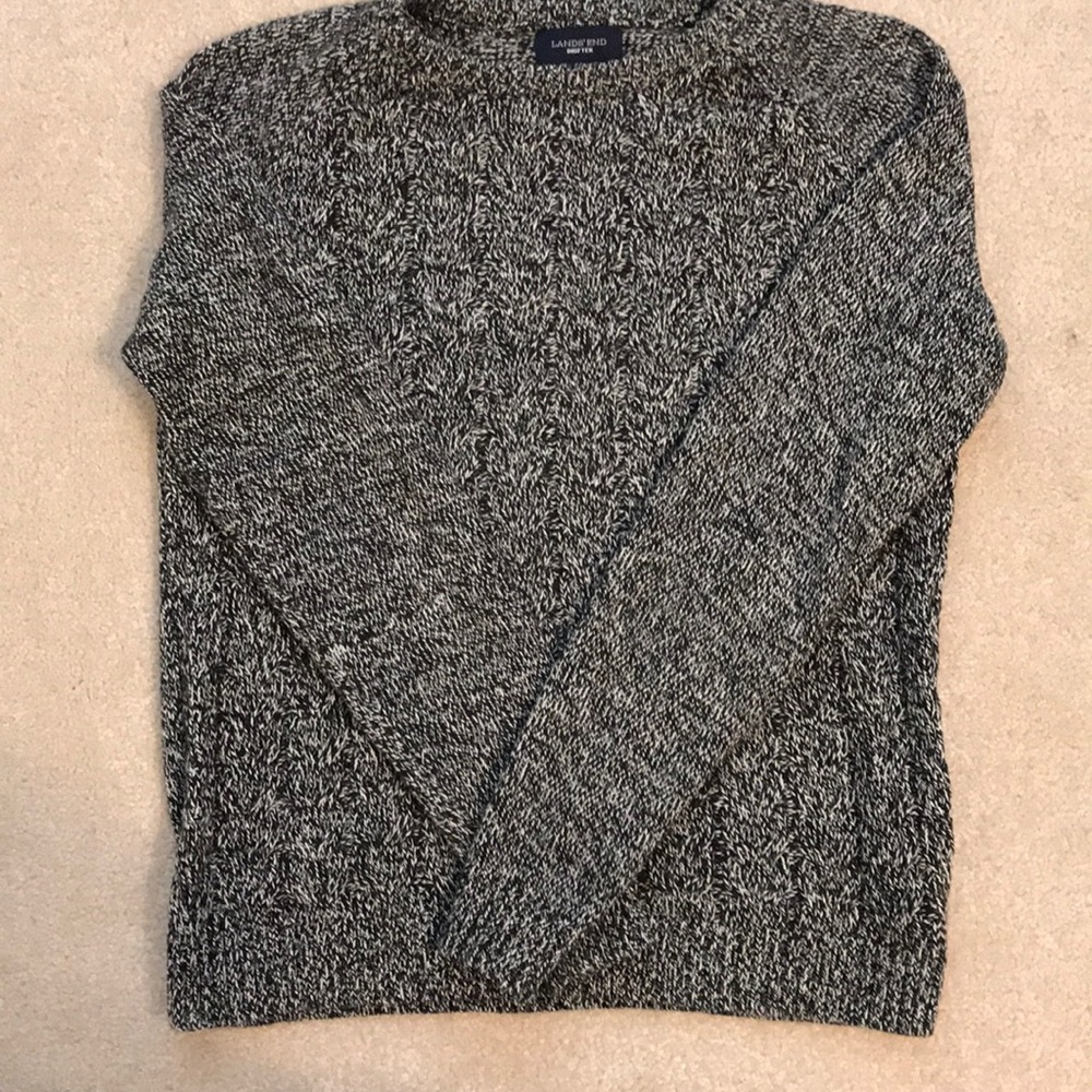 Cable-knit sweater